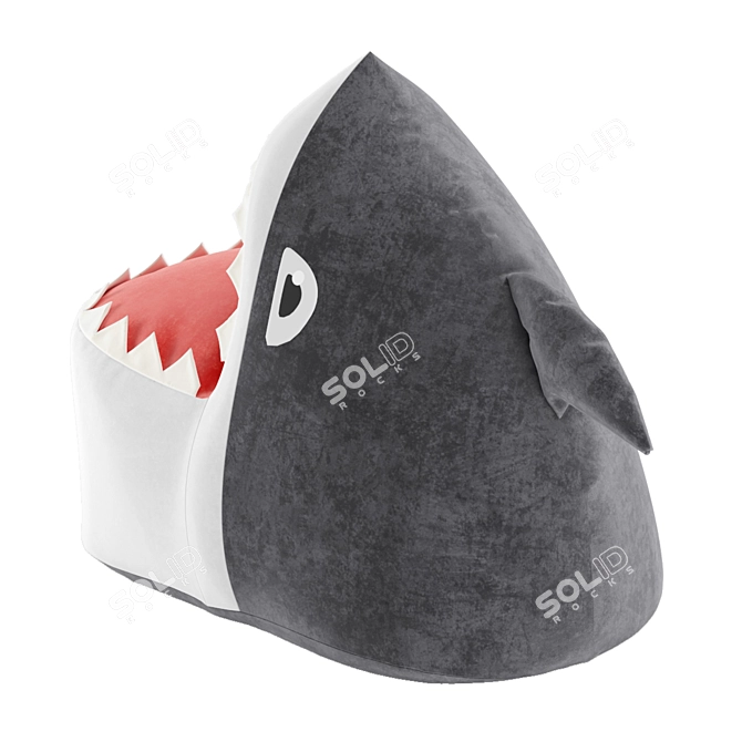 Shark Attack Ottoman 3D model image 5