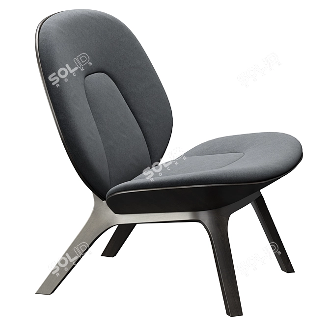 Elegant Poi Chair by Weibelweibel 3D model image 2