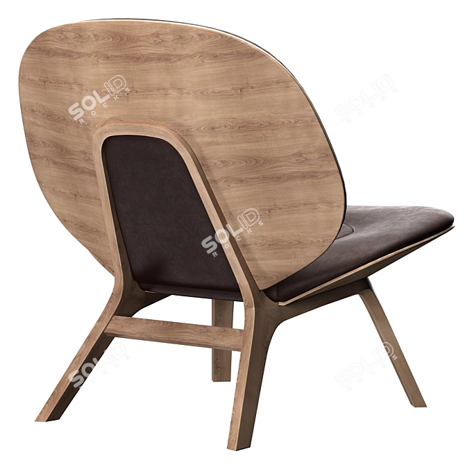 Elegant Poi Chair by Weibelweibel 3D model image 3