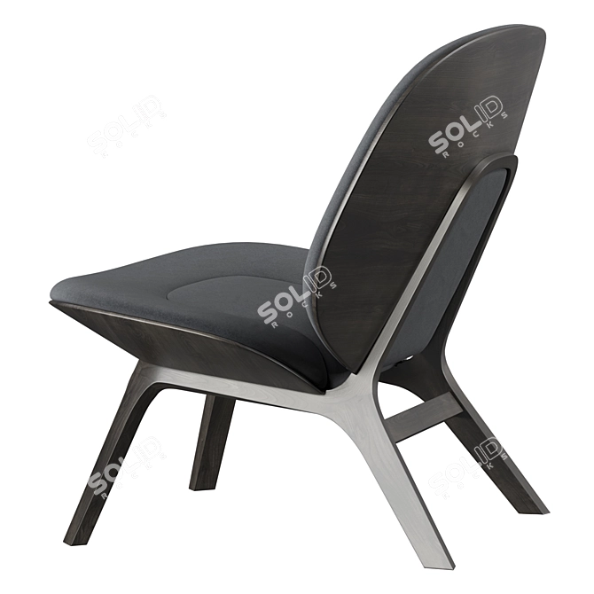 Elegant Poi Chair by Weibelweibel 3D model image 4