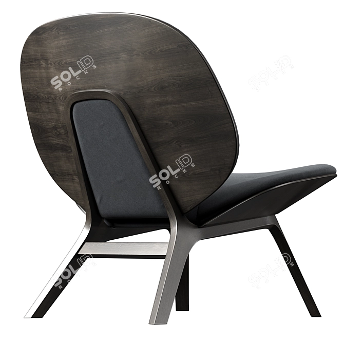 Elegant Poi Chair by Weibelweibel 3D model image 5