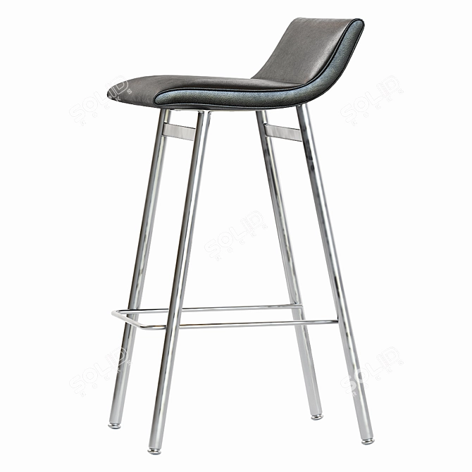 Elegant Gachot Stool: Stylish and Versatile Design 3D model image 2