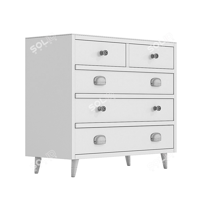 Oase Dresser: Functional and Stylish 3D model image 3