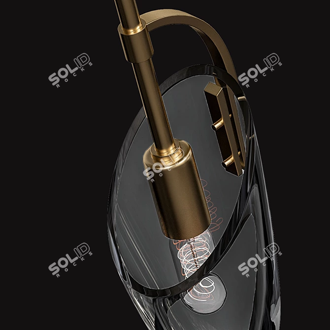 Elegant Kinesis Pendant - Modern, Modular Lighting 3D model image 9
