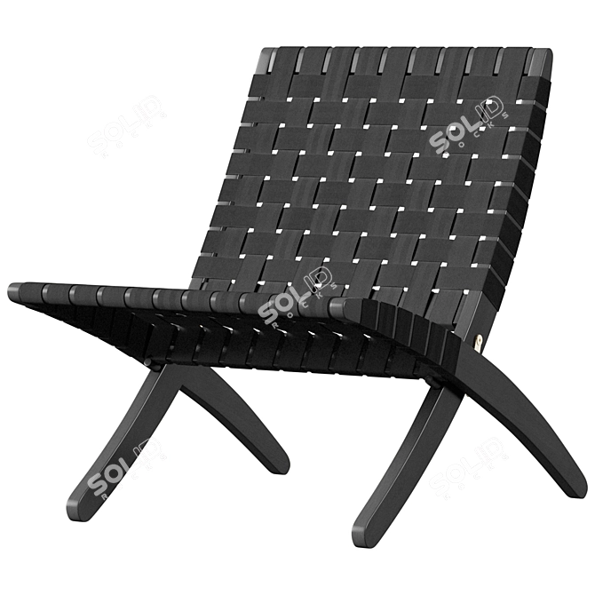 Cuba Flex Lounge Chair 3D model image 3
