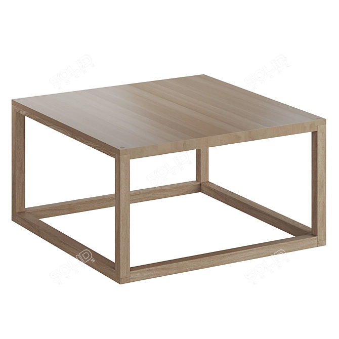 Crueso Coffee Table: Sleek & Stylish 3D model image 1