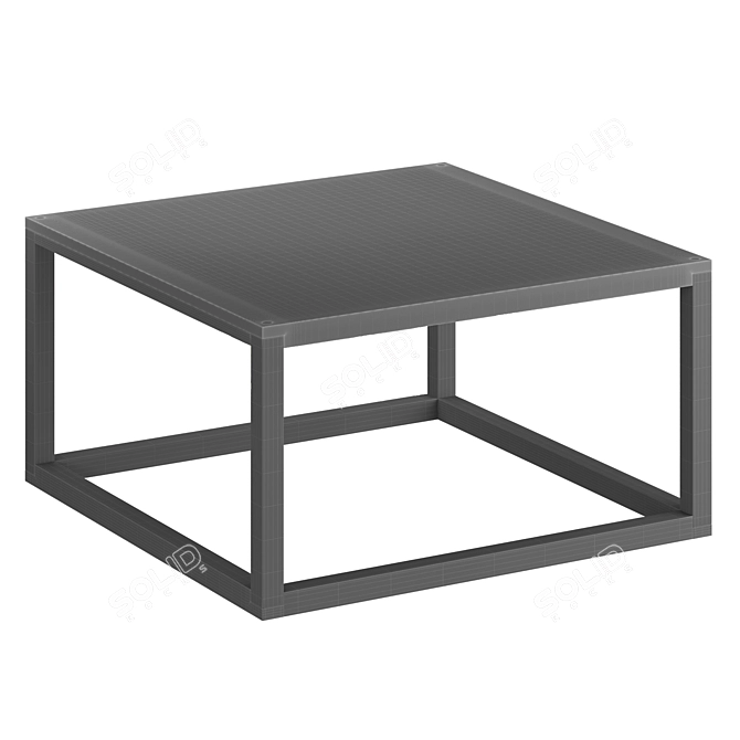 Crueso Coffee Table: Sleek & Stylish 3D model image 2