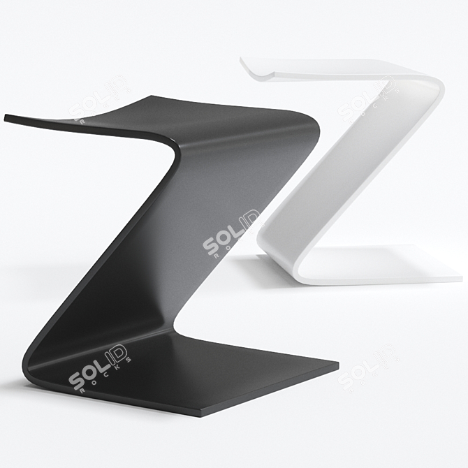 Basilissa Contract Chair: Modern Elegance by Guialmi 3D model image 3