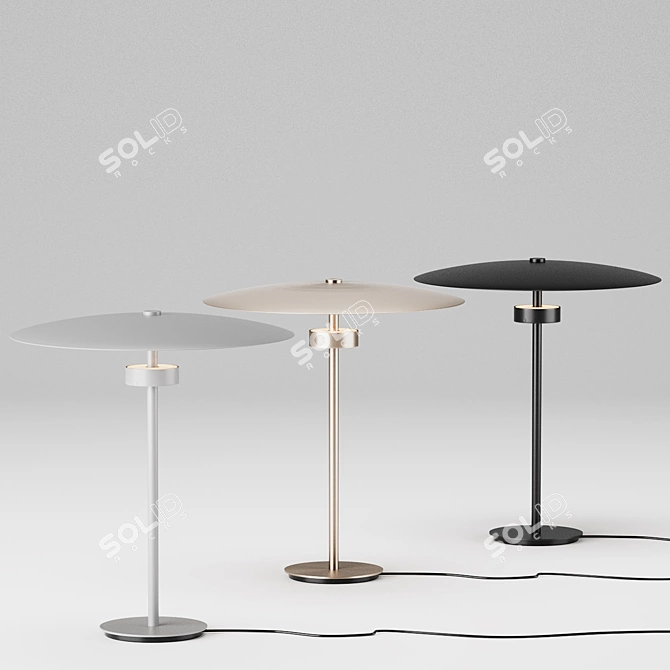 Bolia Reflection: Elegant Table Lamp 3D model image 1