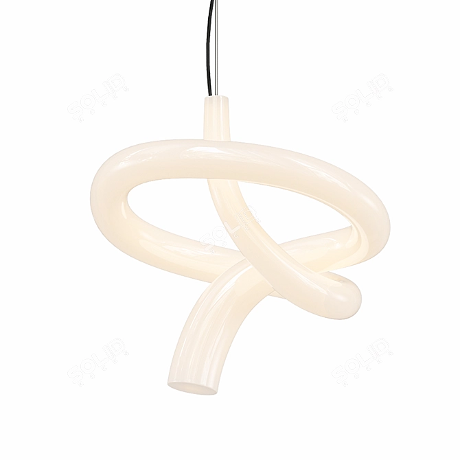 Elegant NODO Pendants: Timeless Beauty 3D model image 1
