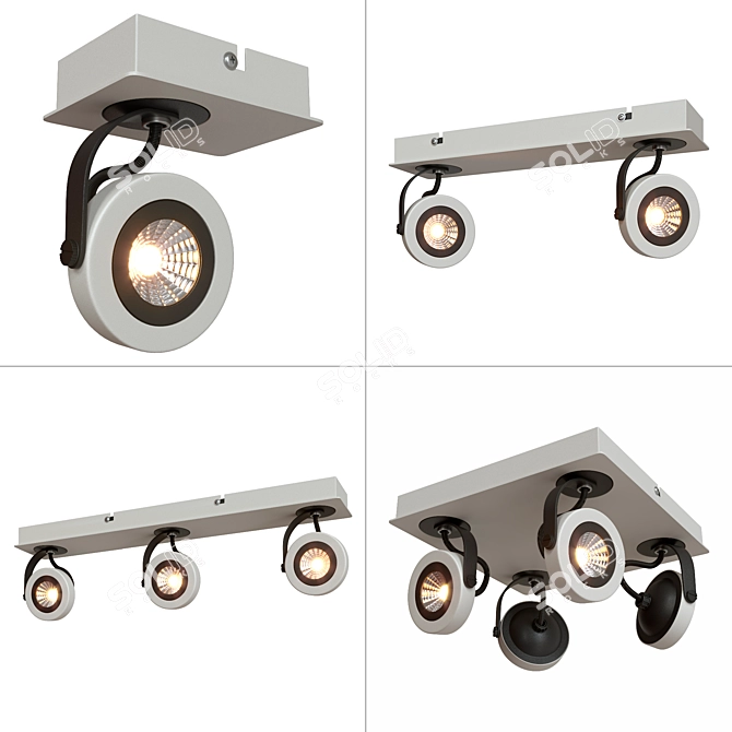 Modern LED Spotlight Set by Maytoni 3D model image 1