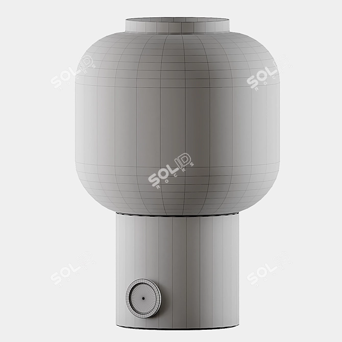 Modern Minimalist Table Lamp 3D model image 2