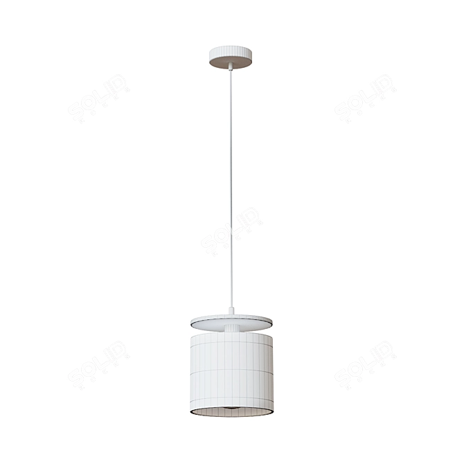 Argy Metal Pendant Light, Spain 3D model image 2