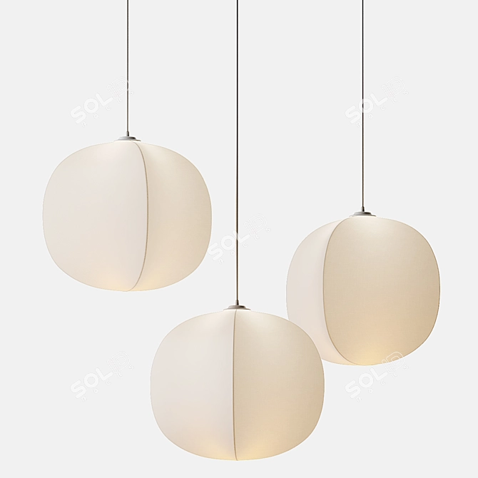 RBW Mori Pendant: Stunning Ceiling Light 3D model image 1
