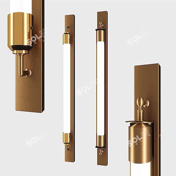 Handle Studio Art Deco 38 Pendant 3D model image 5