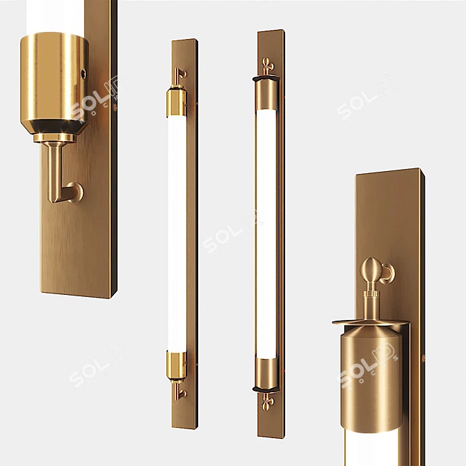 Handle Studio Art Deco 38 Pendant 3D model image 7