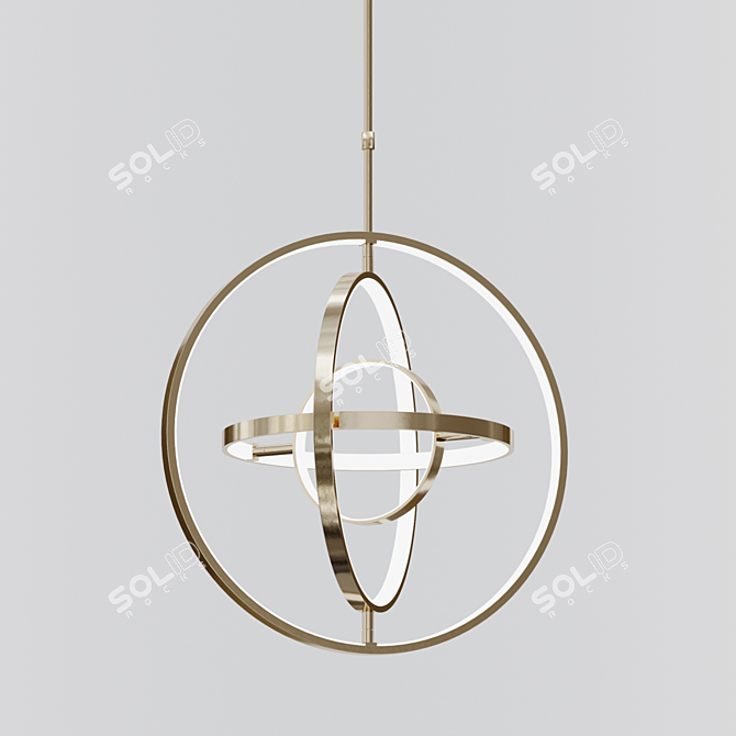 Sleek Atlanta Design Lamps 3D model image 1