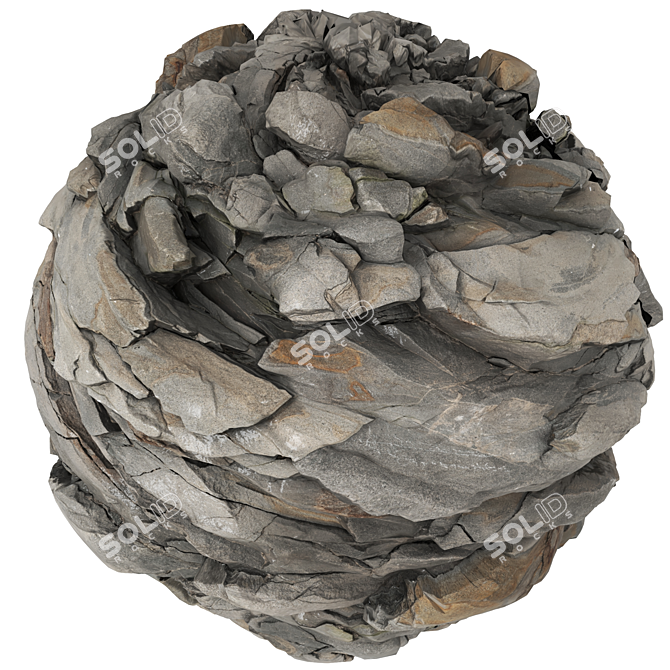 Rocky Wall - 2017 Edition 3D model image 1