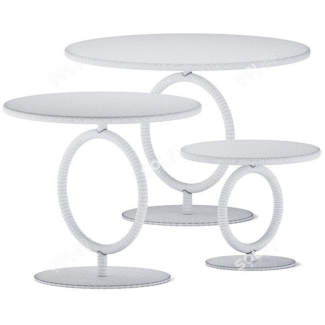 Sancal Totem Coffee Tables 3D model image 2