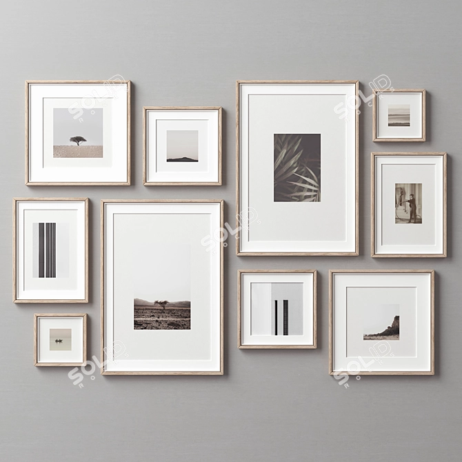 Versatile Frame Collection - Set of 240 3D model image 3