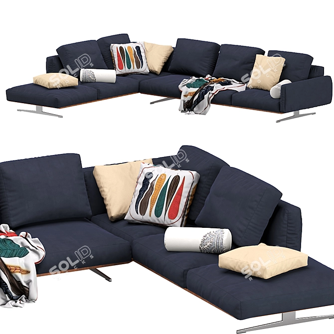 Dream Sofa: Luxurious Comfort for Your Living Space 3D model image 3