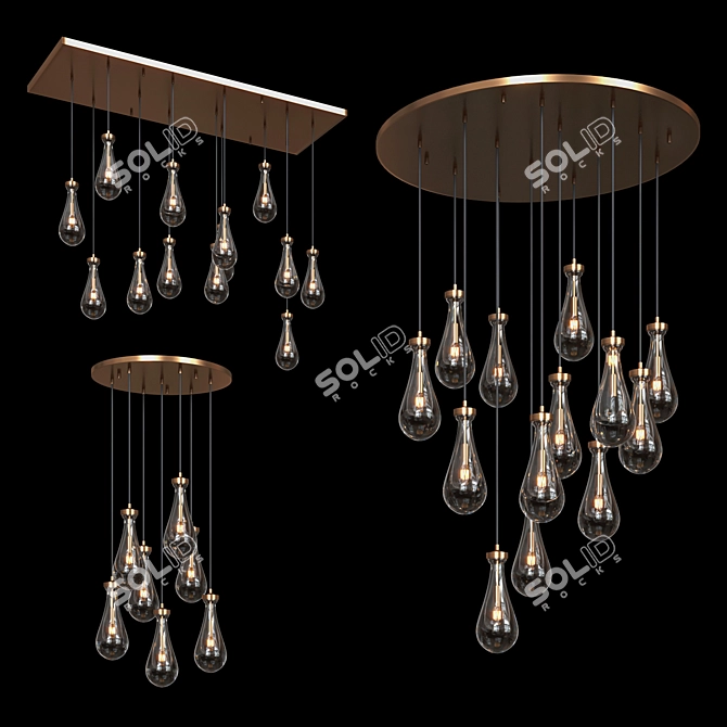 Luxury Lampatron Melany Collection 3D model image 1