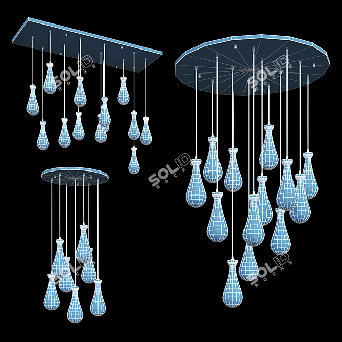 Luxury Lampatron Melany Collection 3D model image 3