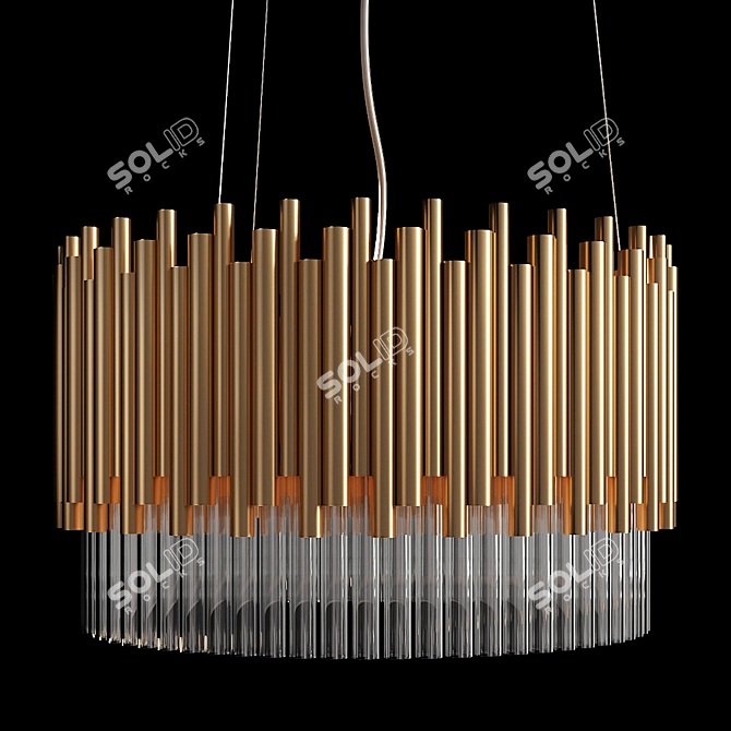 Modern Pendant Lamp Maytoni Coliseo 3D model image 4