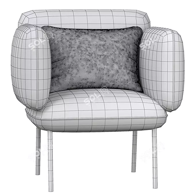 Modern Nakki Seater - 2015 Design 3D model image 5