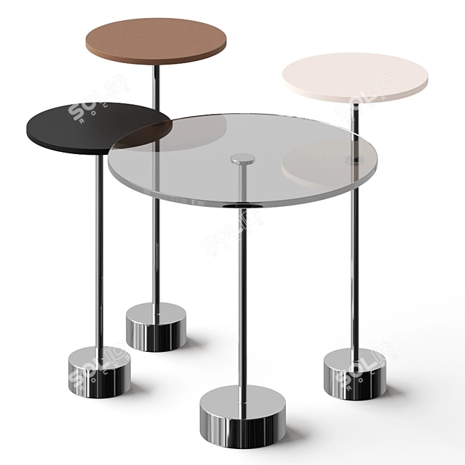 Modern Cor Tablo Coffee Tables perfectly combines style and functionality! 3D model image 1