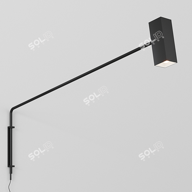 Italian Design Dejavù Wall Sconce 3D model image 2