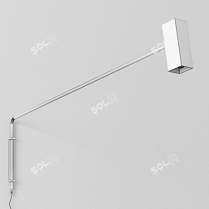 Italian Design Dejavù Wall Sconce 3D model image 3