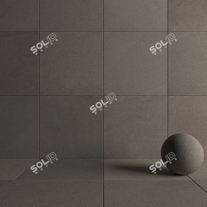 River Earth: Flaviker's Stunning 120x120 Tile 3D model image 4