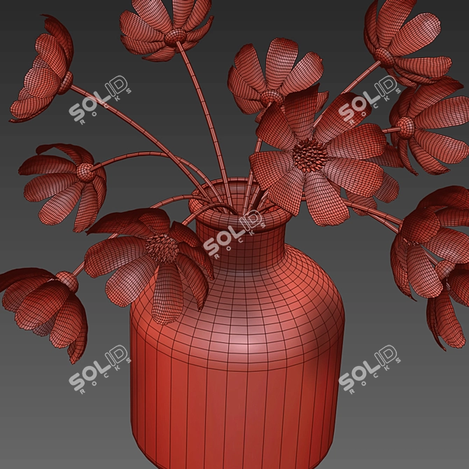 Cosmo Charm Bouquet 3D model image 15