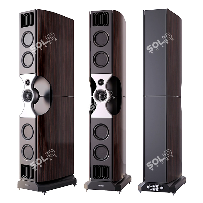 PMC Fact Fenestria Floor Standing Speakers 3D model image 1