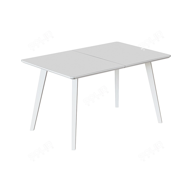 Modern Quatre Dining Table 3D model image 2