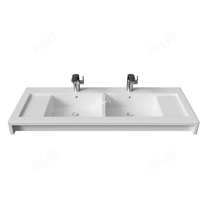 Roca Insignia High Mixer: Stylish and Functional 3D model image 1