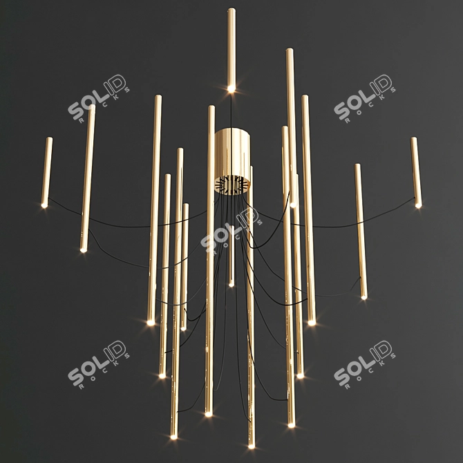 ARI Pendant Lamp by Fabbian 3D model image 2