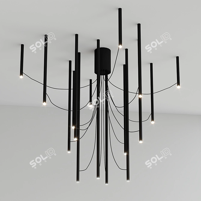 ARI Pendant Lamp by Fabbian 3D model image 4