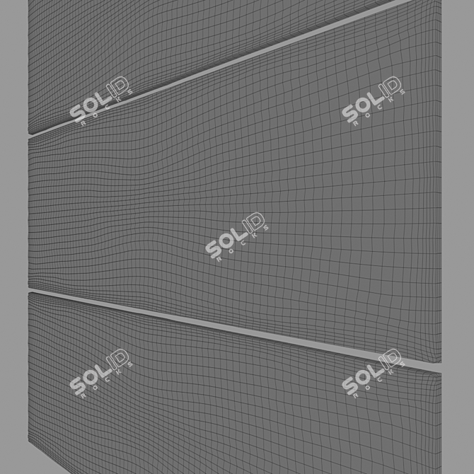 Margarita Struktura Wall Tiles 3D model image 4