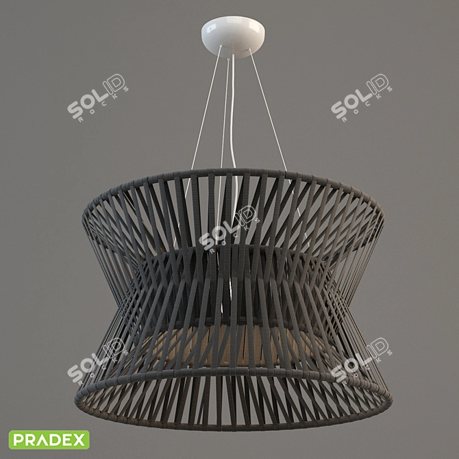 Cooper Pendant: Stylish Lighting Solution by PRADEX 3D model image 1