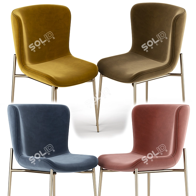 Elegant Westwing Chair: 2013 Design 3D model image 2