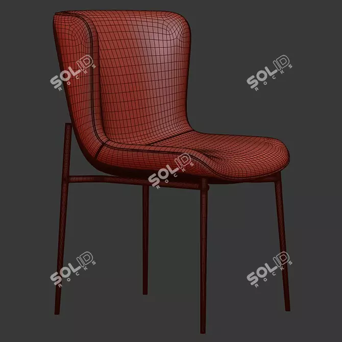 Elegant Westwing Chair: 2013 Design 3D model image 5