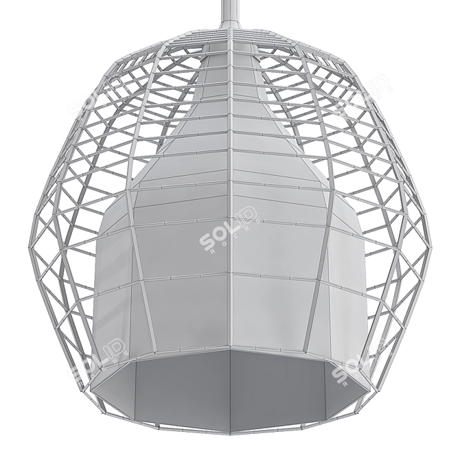 Diesel Cage Pendant Light 3D model image 2