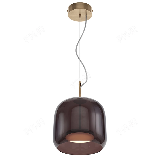 Maytoni Madmen Suspension: Elegant Illumination 3D model image 1