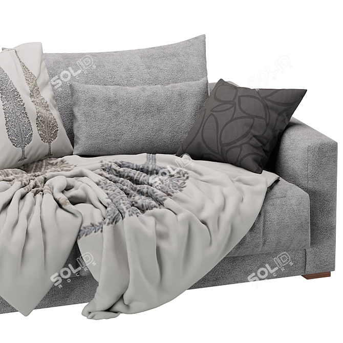 Elegant Linteloo Mauro 2-Seat Sofa 3D model image 6