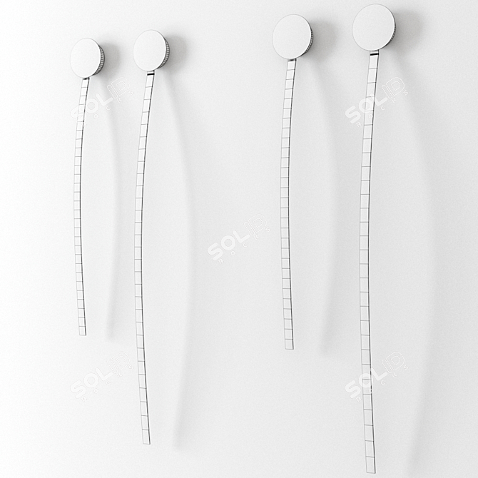 ZAVA NOTA LED Wall Lamp Sconce 3D model image 2