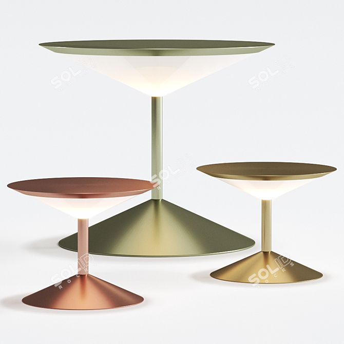 NARCISO Table Lamp by Penta | Italian Design 3D model image 1