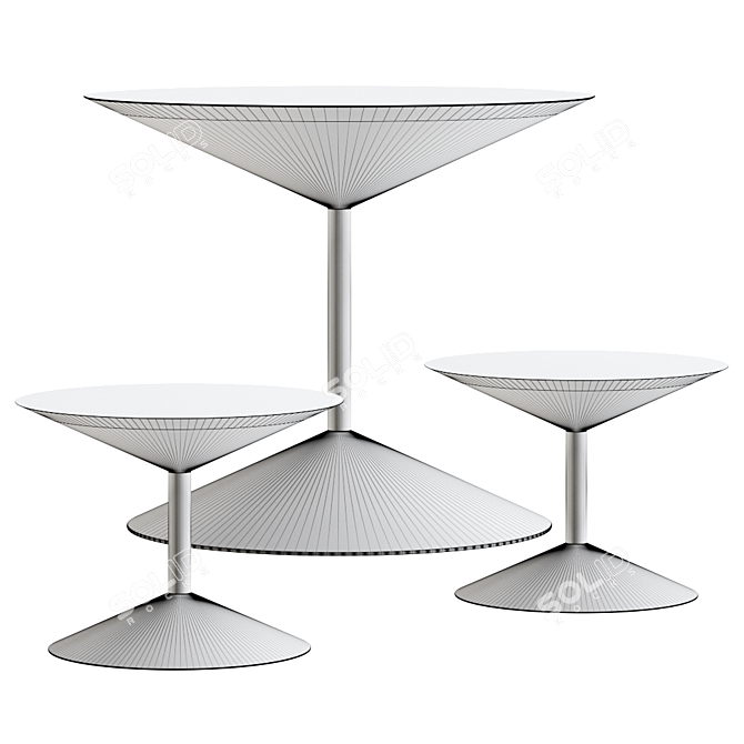 NARCISO Table Lamp by Penta | Italian Design 3D model image 2