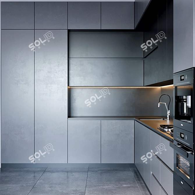 Miele 300cm Kitchen Set 3D model image 3